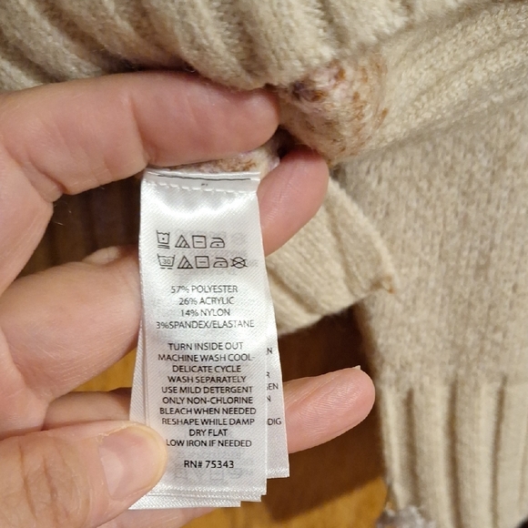 JUNIORS - Haute Hippie Cream and Brown Horse Cardigan - Picture 3 of 5